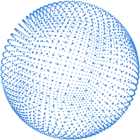 Sphere 3D Blue